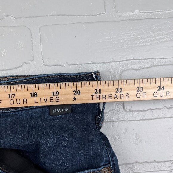 Mavi Jeans Mens 41W x 31L Blue Zach Straight Leg Denim Cotton Stretch Lyocell - Picture 8 of 14